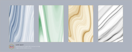 Minimal covers design set, Trendy template inspiration for your design product, Easy to use by print a special offer or add your own logo, images, and text , whatever you want.のイラスト素材