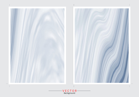 Marble Imitation cover background vector set, Modern and luxury design template.のイラスト素材