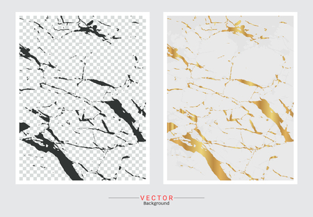 Marble with golden texture background, Modern and luxury for your design cards, wedding or invitation, web banner, cover template, pattern and wallpaper.のイラスト素材