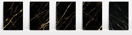 Marble collection abstract pattern texture golden background.の写真素材