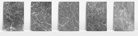 Marble collection abstract pattern texture white cream background.の写真素材