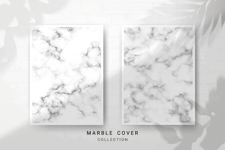 Marble Texture, Cover Premium Set of Vector Patterns Collection, Abstract Background Template, Suitable for Wedding and Greeting Invitation Cardのイラスト素材
