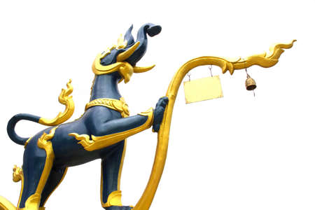Animal Sculptures in Thai Literature at Temple