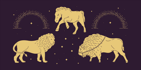 Valentine's day for dog cute sticker setのイラスト素材