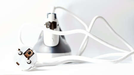contact plug of the iron, electric household applianceの写真素材