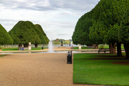 EAST MOLESEY, LONDON, ENGLANDのeditorial素材