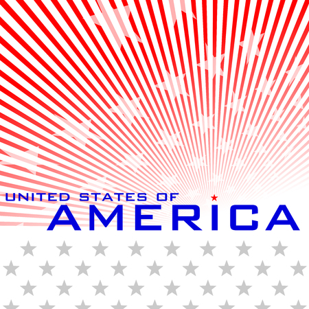 Graphic for present National Day of USAのイラスト素材