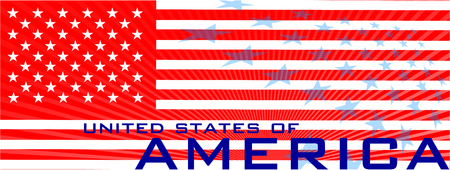 Graphic for present National Day of USAのイラスト素材