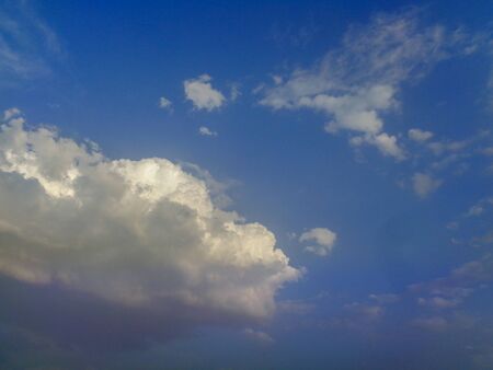 Dramatic cloudy sky natural backgroundの写真素材