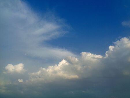 Dramatic cloudy sky natural backgroundの写真素材