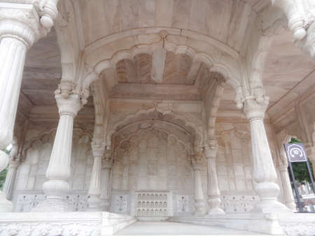 Red Fort campus, Lal Qila Delhi - World Heritage Site, Indiaのeditorial素材