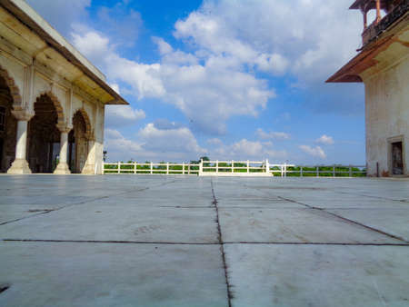 Red Fort campus, Lal Qila Delhi - World Heritage Site, Indiaのeditorial素材