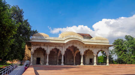 Red Fort campus, Lal Qila Delhi - World Heritage Site, Indiaのeditorial素材