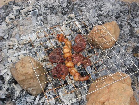 Chitterlings roastの写真素材