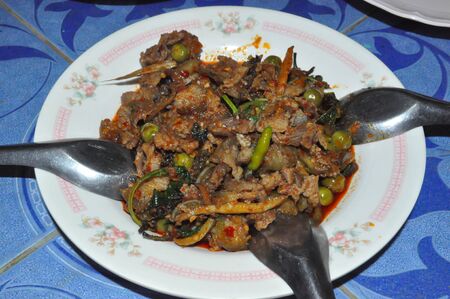 spicy wild pigの写真素材