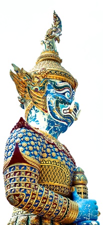 Giant Thailand in isolateの写真素材