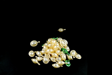 vitamin for hair spa isolatedの写真素材