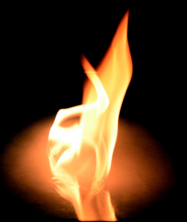 nice fire in a fire place の写真素材