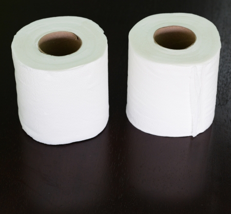 tissues on tableの写真素材