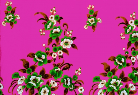 Colorful batik cloth fabric background の写真素材