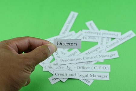 business words concept. Business leader conceptual background の写真素材