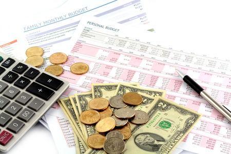 Personal Budget reportの写真素材