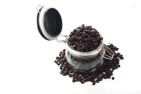 coffee beans isolated
