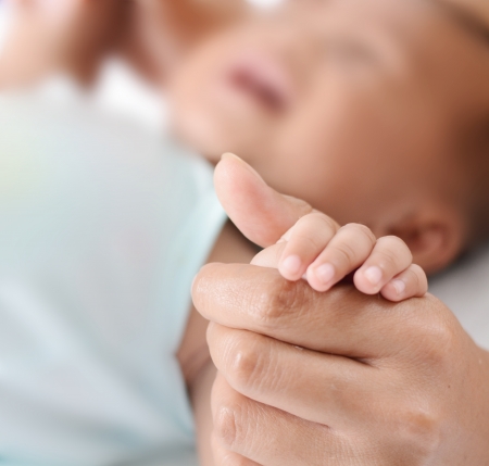 Infant new bornの写真素材
