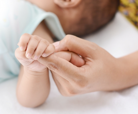 Infant new bornの写真素材