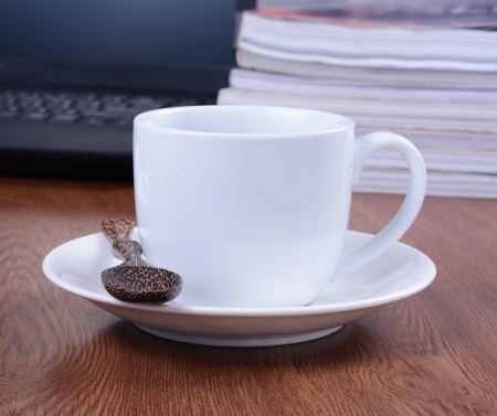 coffee cupの写真素材