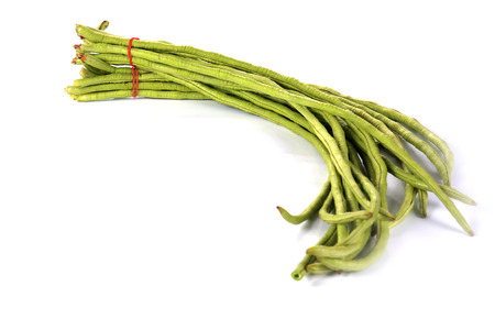 yard long bean isolated の写真素材
