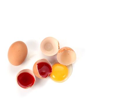 egg broke concept