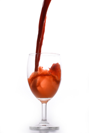 wine glassの写真素材