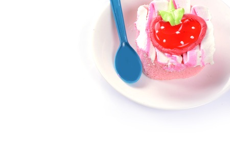 dessert raspberry の写真素材