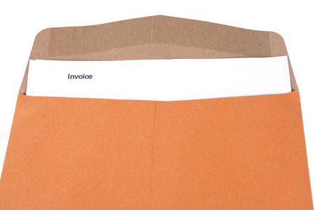 Expenses and financial information.の写真素材