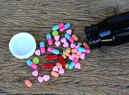 Assorted pills  pills for health care