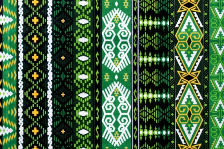 Colorful batik cloth fabric background 