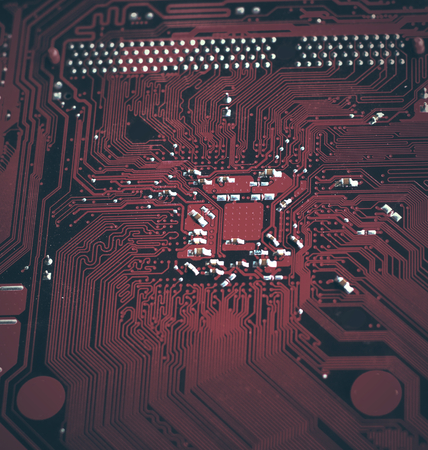Circuit board background の写真素材