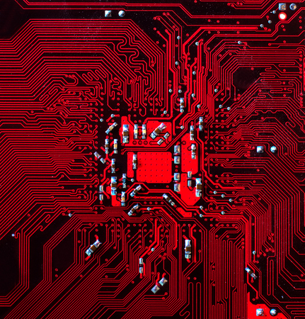 Circuit board background の写真素材