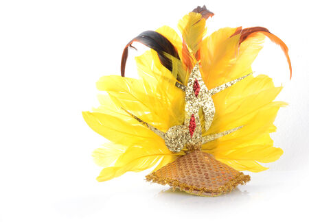 colourful fancy hat の写真素材