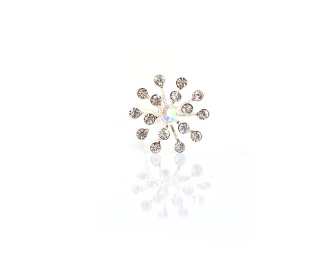 silver Hair Pin の写真素材