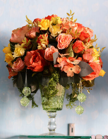 colorful roses backgroundの写真素材