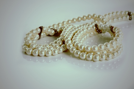  Pearl necklaceの写真素材