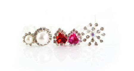 hairpin shaped heartの写真素材