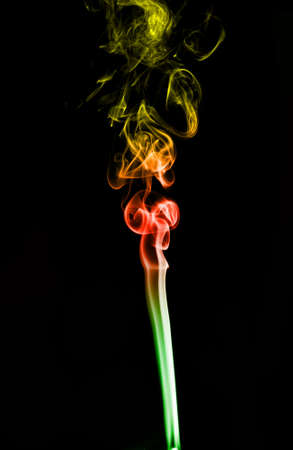 smoke shape Abstract color backgroundの写真素材