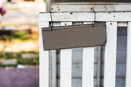 blank wooden sign の写真素材