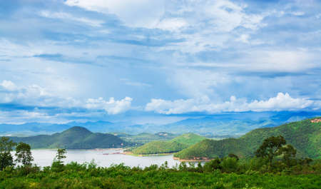 mountain view for relax timeの写真素材