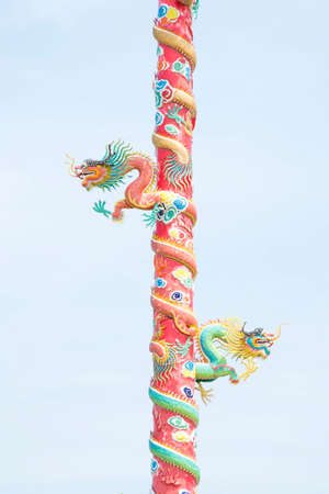 dragon china on the pole