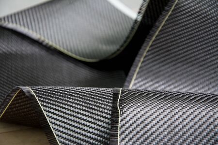 Carbon fiber composite material backgroundの写真素材