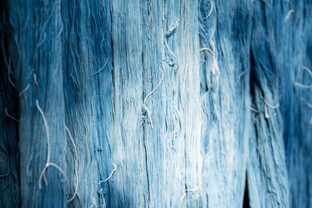 cocoon egg for make silk cloth fabricの写真素材